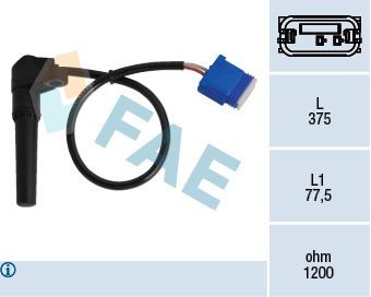 FAE Drehzahlsensor, Automatikgetriebe 79282 Geschwindigkeitssensor FAE Jeep WRANGLER 79282