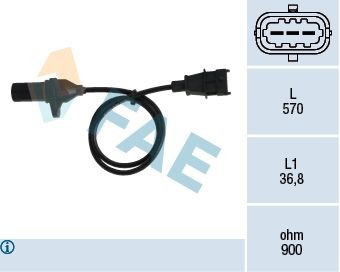 FAE Σηματοδ. παλμών, στροφ. άξονας 79332 Αισθητήρας στροφάλου FAE STARIA 79332 φθηνά