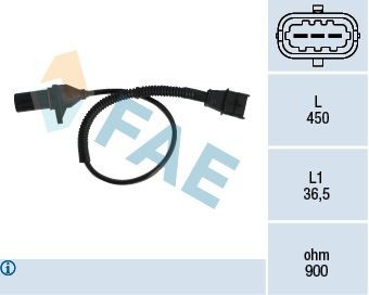 FAE Impulsgiver, veivaksel 79333 79333 Turtallssensor HYUNDAI STARIA FAE