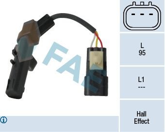 FAE Impulsgever, vliegwiel 79376 Citroën 2CV Krukas-sensor FAE 79376