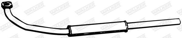 WALKER Esimene summuti 06100 WALKER 06100 Esimene summuti Saab 9-5 Kombi originaal hind