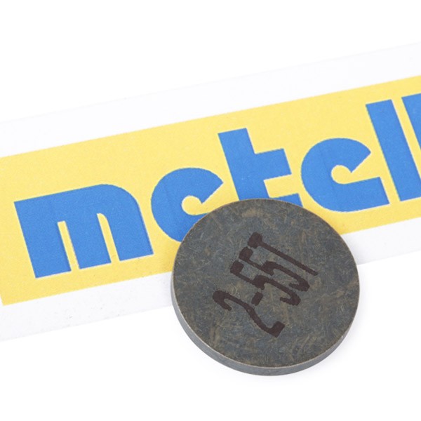 METELLI Pastiglia registro valvole e cappelletti 03-0-25255 METELLI 03-0-25255 costo Guida / guarnizione / regolazione valvole Toyota Picnic MPV originale