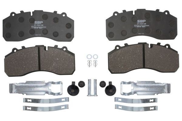 SBP Piduriklotsid 07-P29108 SBP 07-P29108 Piduriklotsid RENAULT 25 originaal