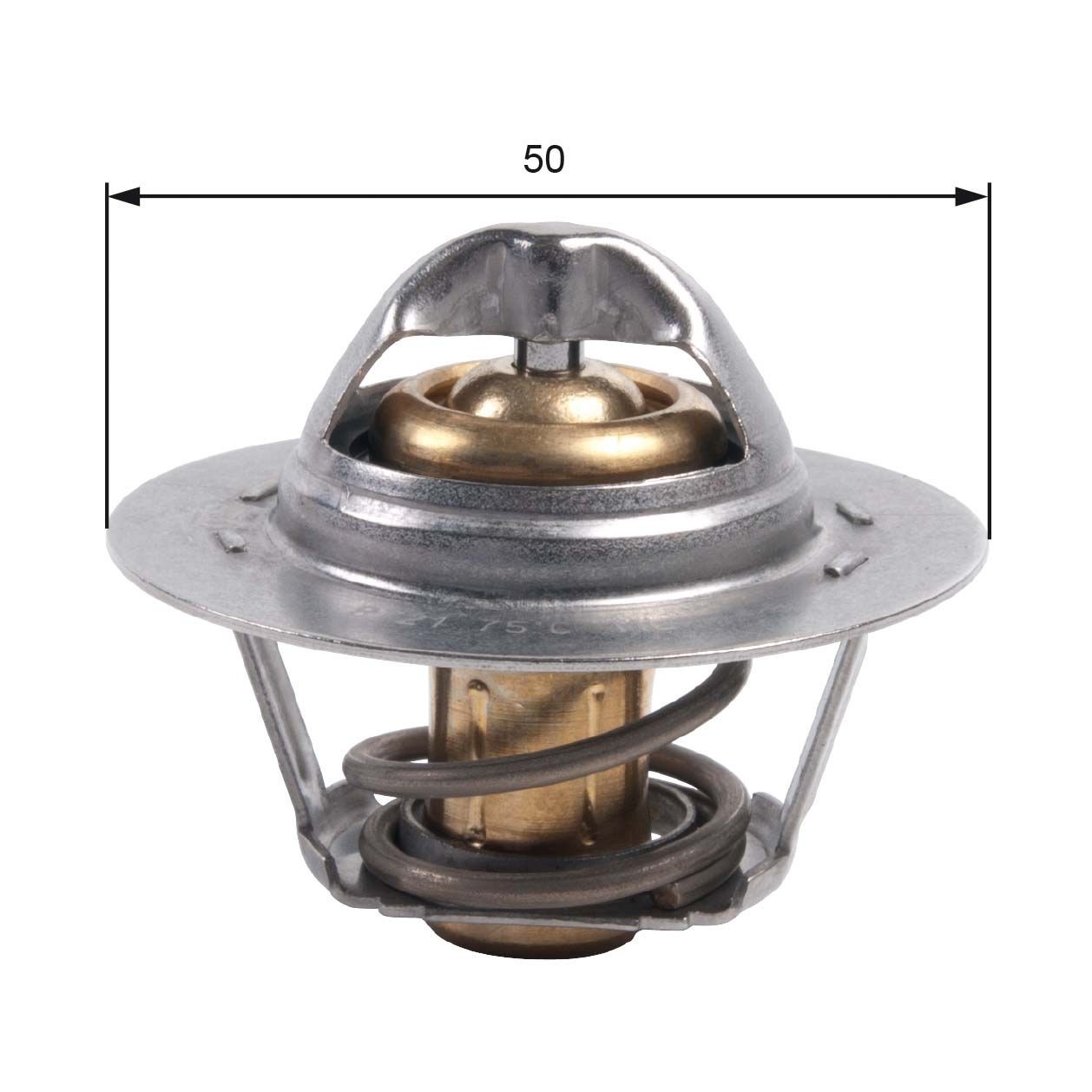 GATES Thermostaat, koelvloeistof TH45975G1 Renault KOLEOS Thermostaat GATES TH45975G1