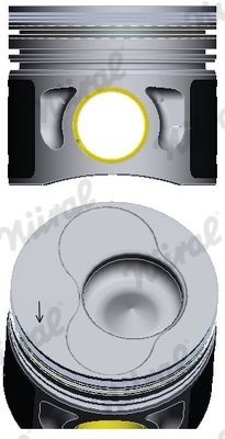 NÜRAL Piest 87-114907-65 NÜRAL 87-114907-65 Piest motora VW Polo 9A4 originálne cena