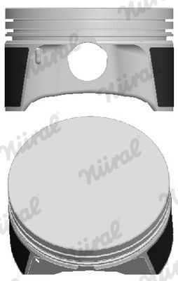 Êmbolo NÜRAL 87-141307-00 NÜRAL 87-141307-00 Pistão forjado MAZDA 5 2021