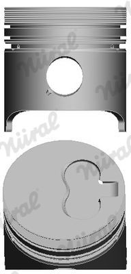 NÜRAL Kolv 87-152000-10 NÜRAL 87-152000-10 Kolv ROVER 800 Hatchback (XS)