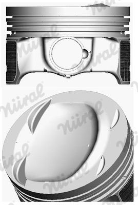 Stempel NÜRAL 87-429900-00 NÜRAL 87-429900-00 Stempel SKODA SUPERB 2014