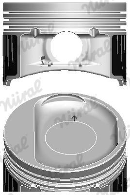 NÜRAL Πιστόνι 87-436800-00 NÜRAL 87-436800-00 Πιστονι Fiat Fiorino 3 φθηνά