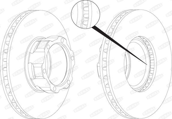 BERAL Disco freno BCR118A BCR118A costo Dischi freno sportivi PORSCHE 718 BERAL