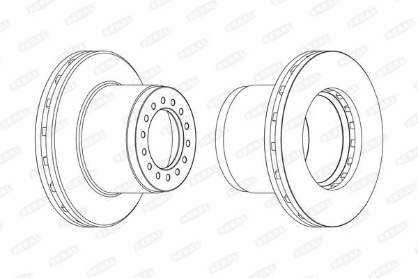 BERAL Disco freno BCR189A BCR189A costo Dischi freno sportivi BERAL PORSCHE 718