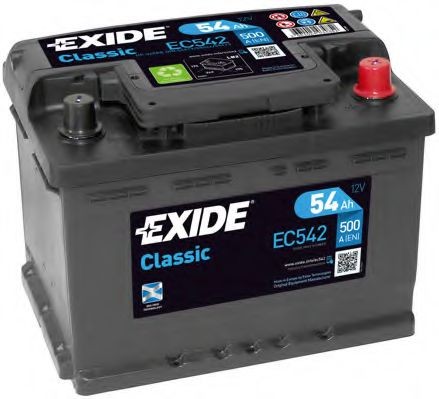 EXIDE Batería EC542 Sistema eléctrico LOTUS Esprit S4 (082): Batería EXIDE Classic EC542