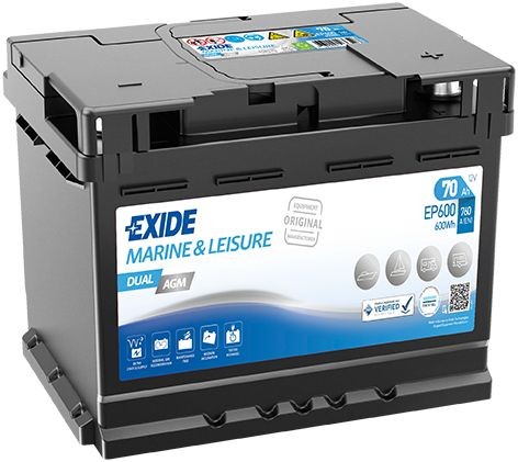 Batterie EXIDE EP500 EXIDE DUAL AGM EP500 Batterie auxiliaire TOYOTA URBAN CRUISER 2021