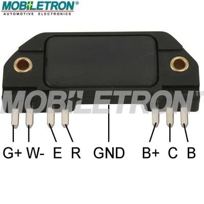 MOBILETRON Ignition module IG-D1961HV MOBILETRON IG-D1961HV Opel Kadett C Saloon ignition control module replacement