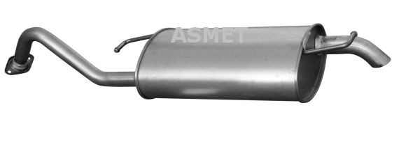 Πίσω σιλανσιέ ASMET 20.037 ASMET 20.037: Τελικά σιλανσιέ Toyota COROLLA 2001