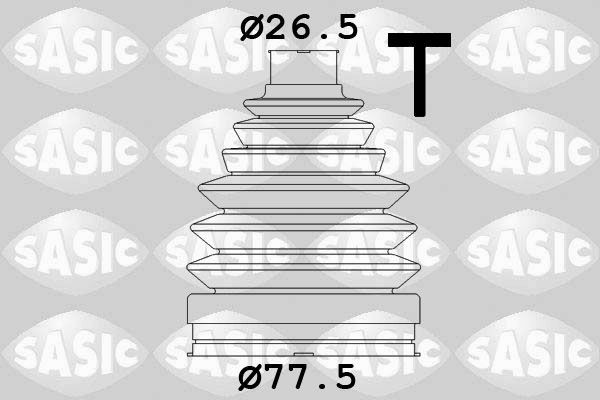 SASIC Asmanchetten set 1904038 Fiat 124 Asmanchet SASIC 1904038