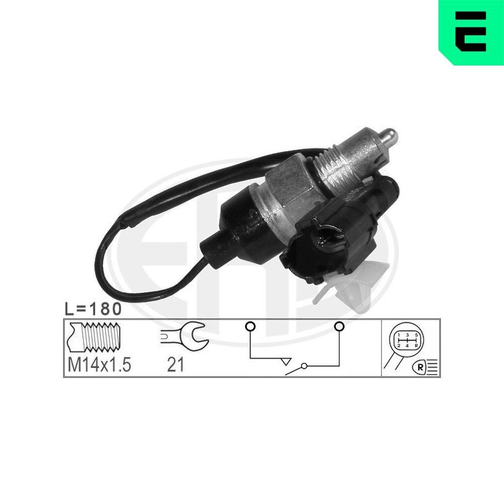 ERA Kytkin, peruutusvalo 330571 Chevrolet Aveo T300 peruutusvalon kytkin ERA 330571