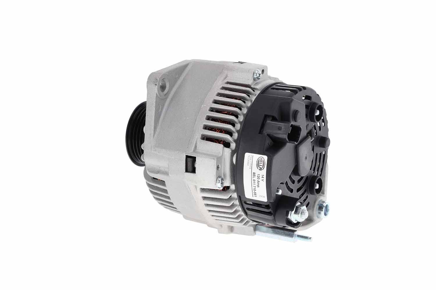 HELLA Generator 8EL 011 710-551 8EL 011 710-551 Alternator VOLVO S60 HELLA