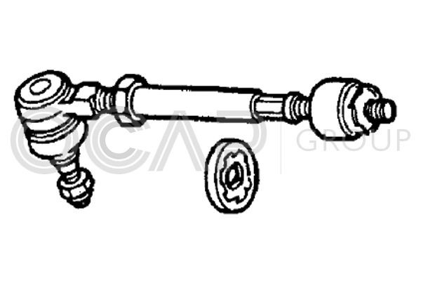 OCAP Spoorstang 0502000 Renault TALISMAN Axiaalkogel OCAP 0502000