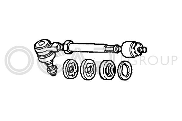 OCAP Spojovacia tyč riadenia 0504601 Tyč riadenia OCAP Renault CAPTUR 0504601