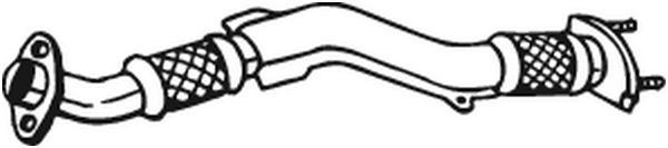 BOSAL Eksosrør 750-139 Eksosrør BOSAL SILVIA 750-139 billige