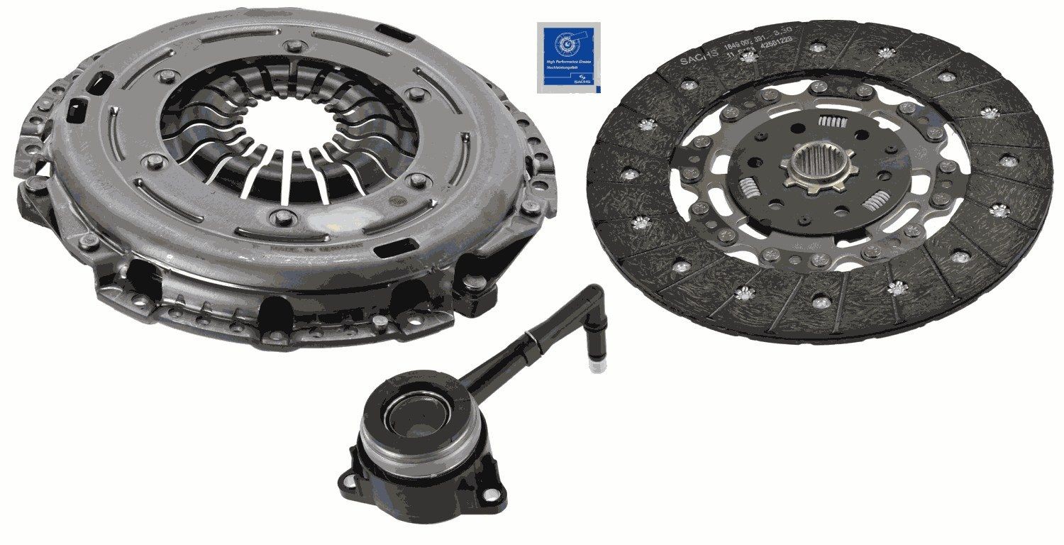 SACHS Kit de embraiagem 3000 990 331 SACHS 3000 990 331 Kit de embraiagem VW Tiguan Allspace (BW2) 2.0 TSI 186 cv 2021