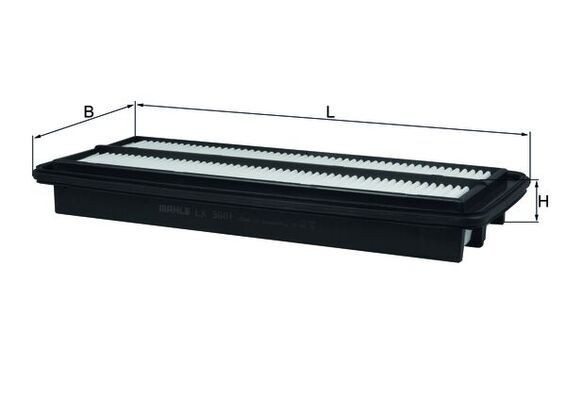 Luchtfilter MAHLE LX 3601 MAHLE LX 3601 Luchtfilterelement HONDA ACCORD 2022
