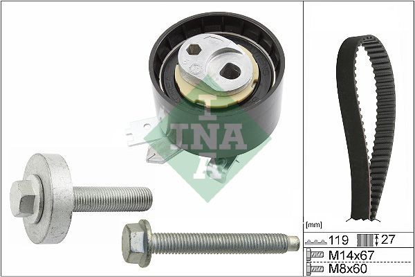 INA Kit cinghia di distribuzione 530 0607 10 530 0607 10 costo Cinghia di distribuzione BMW X3 INA
