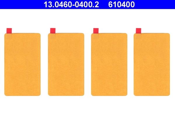 ATE Accessoireset, schijfremblok 13.0460-0400.2 13.0460-0400.2 Accessoireset, schijfremblok CHRYSLER STRATUS ATE