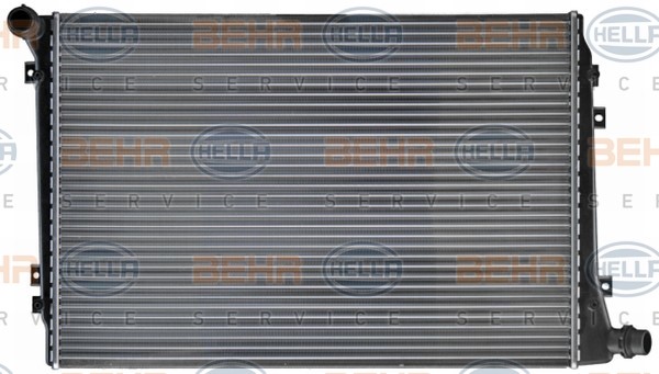 HELLA Ψυγείο, ψύξη κινητήρα 8MK 376 765-124 Ψυγειο νερου HELLA Skoda KAMIQ 8MK 376 765-124