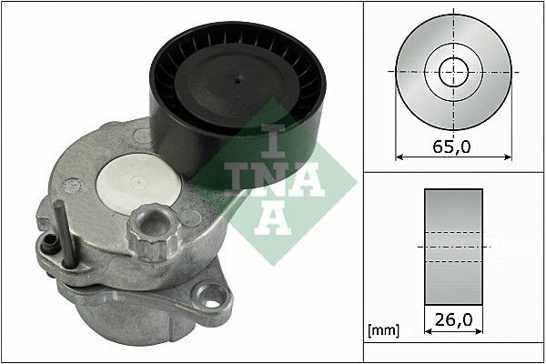 INA Braccio tenditore, Cinghia Poly-V 534 0443 10 INA 534 0443 10 Tendicinghia MERCEDES-BENZ Classe S (V223) originale prezzo