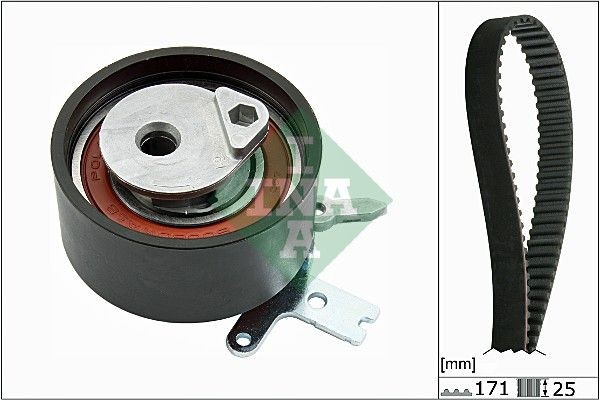 INA Sada ozubeného remeňa 530 0651 10 Rozvodová sada INA Jeep COMPASS 530 0651 10