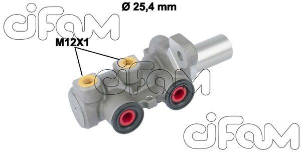 CIFAM Maître-cylindre de frein 202-828 Nissan PATROL Maître-cylindre de frein CIFAM 202-828