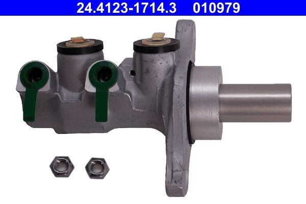 ATE Bremsehovedcylinder 24.4123-1714.3 ATE 24.4123-1714.3 originale Peugeot Partner Tepee Hovedbremsecylinder hvad koster