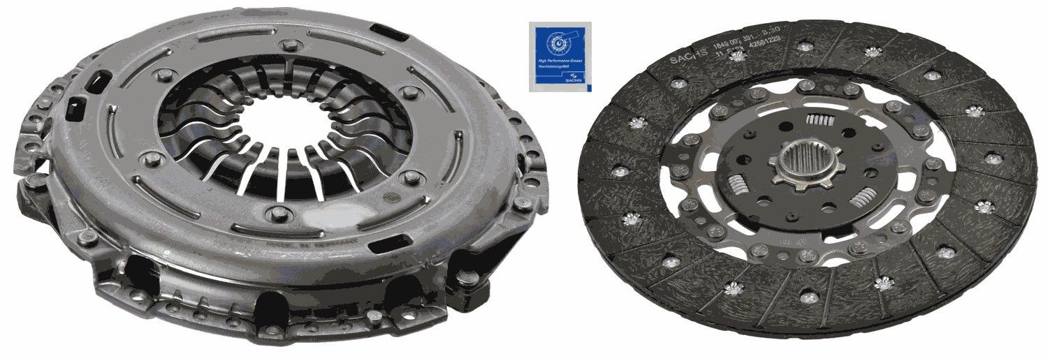 SACHS Sajūga komplekts 3000 970 066 cena Sajūga komplekts Audi 8V1 3000 970 066 SACHS