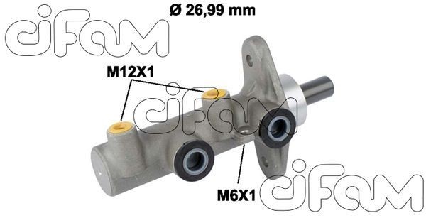 CIFAM Hlavný brzdový válec 202-821 202-821 Hlavný brzdový válec CIFAM HYUNDAI GRANDEUR