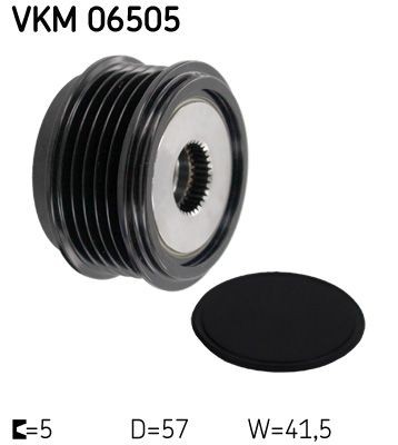 SKF Dispositivo ruota libera alternatore VKM 06505 VKM 06505 costo Puleggia alternatore SKF HYUNDAI S-COUPE
