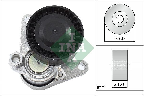 Kiristinvarsi, moniurahihna INA 534 0552 10 INA 534 0552 10 SEAT ALHAMBRA 2014 Hihnankiristin