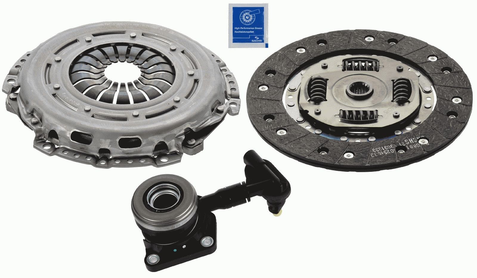 SACHS Sidurikomplekt 3000 990 342 SACHS 3000 990 342 Sportsidur FORD Focus Mk3 Box Body / Hatchback odav