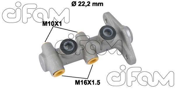 CIFAM Hlavný brzdový válec 202-815 Hlavný brzdový válec CIFAM Hyundai GRANDEUR 202-815