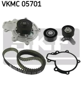 SKF Kit cinghia distribuzione, pompa acqua VKMC 05701 SKF VKMC 05701 Pompa acqua + kit cinghia distribuzione Chevrolet Corvette C4 Coupe originali prezzo