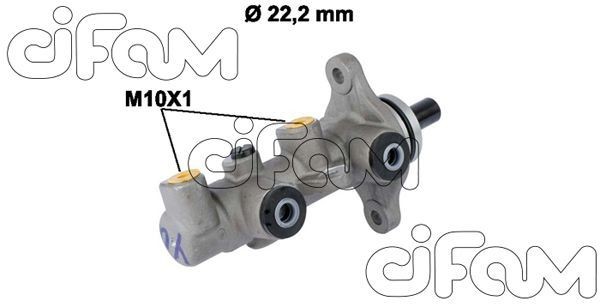 CIFAM Peapiduri silinder 202-820 CIFAM 202-820 Piduri peasilinder Hyundai ACCENT originaal