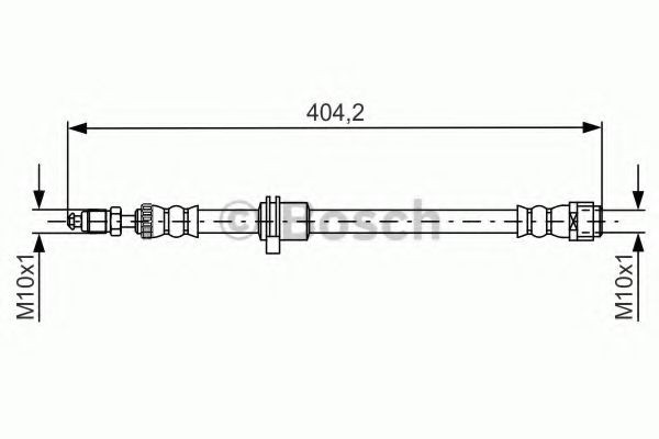 BOSCH Remslang 1 987 481 679 BOSCH 1987481679 Remslangen Volkswagen CC originele
