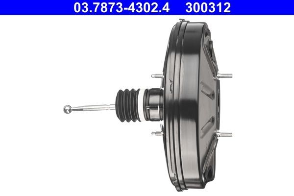 Rembekrachtiger ATE 03.7873-4302.4 ATE 03.7873-4302.4 Rembekrachtiger Volkswagen TOURAN 2003