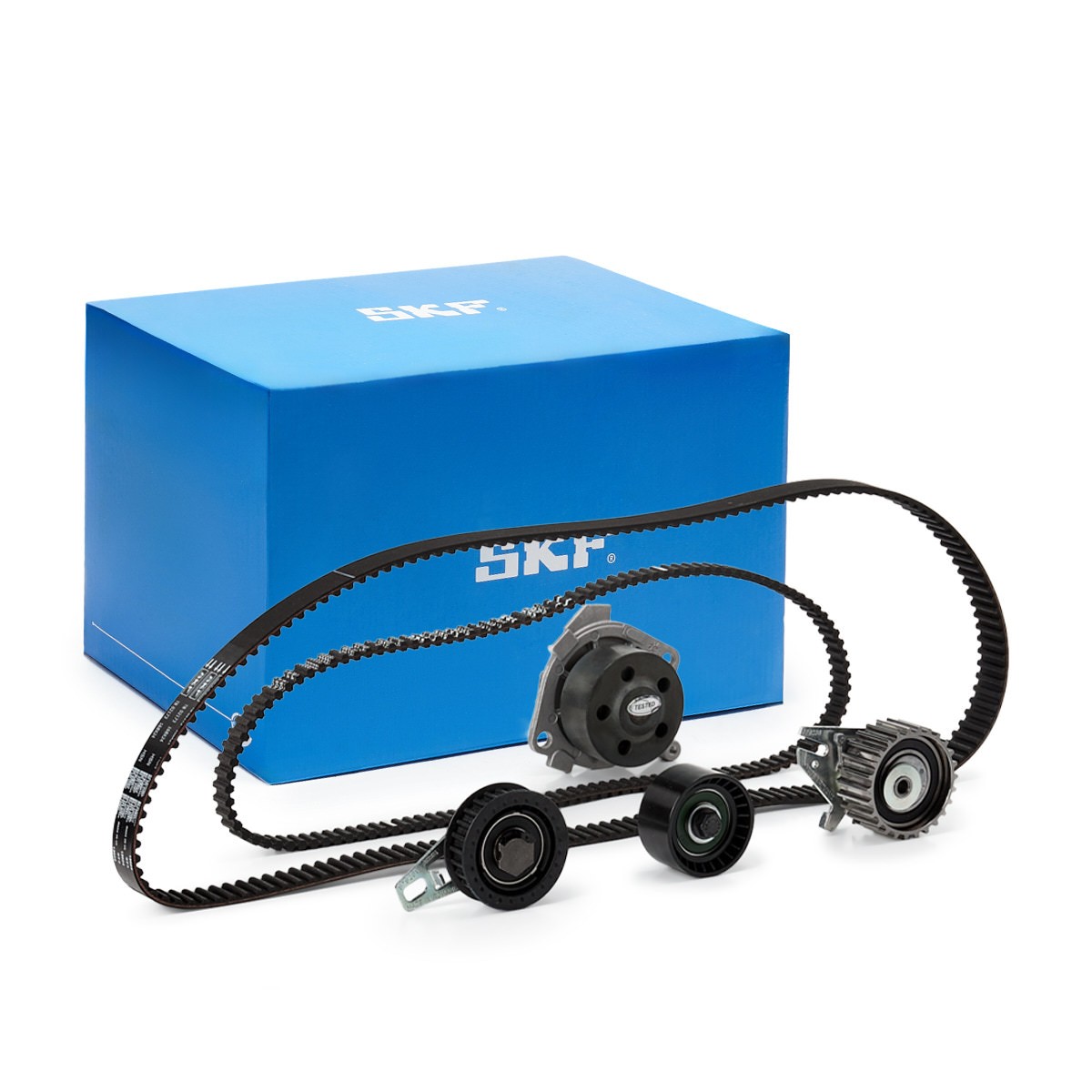 SKF Kamremssats med vattenpump VKMC 02277 SKF VKMC 02277 Kamremssats med vattenpump ALFA ROMEO 146 (930) 1.9 TD (930.B4A) 90 hk 1997