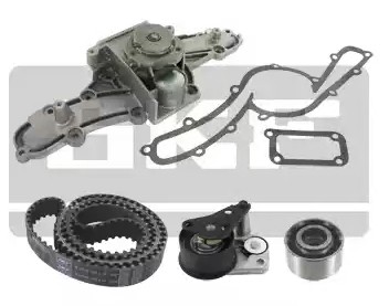 SKF Kit de distribution + pompe à eau VKMC 02540 VKMC 02540 Kit courroie de distribution ALFA ROMEO 1750-2000 SKF