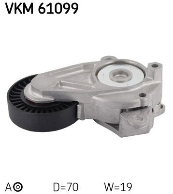 Τεντωτήρας, ιμάντας poly-V SKF VKM 61099 SKF VKM 61099: Τεντωτηρας ιμαντα Toyota YARIS 2010