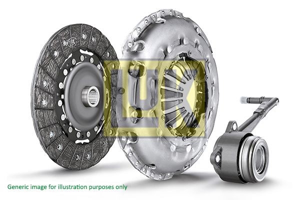 LuK Kit frizione 620 3316 33 LuK 620 3316 33 Frizione rinforzata DAIHATSU Sparcar Van originali prezzo