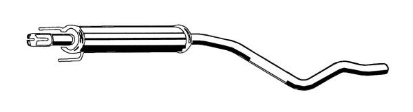 ASMET Mittelschalldämpfer 05.167 Auspuff Mitteltopf ASMET RX 05.167 günstig