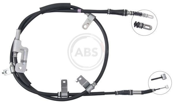 A.B.S. Żażné lanko parkovacej brzdy K17522 Lanko ručnej brzdy A.B.S. MG MGF K17522